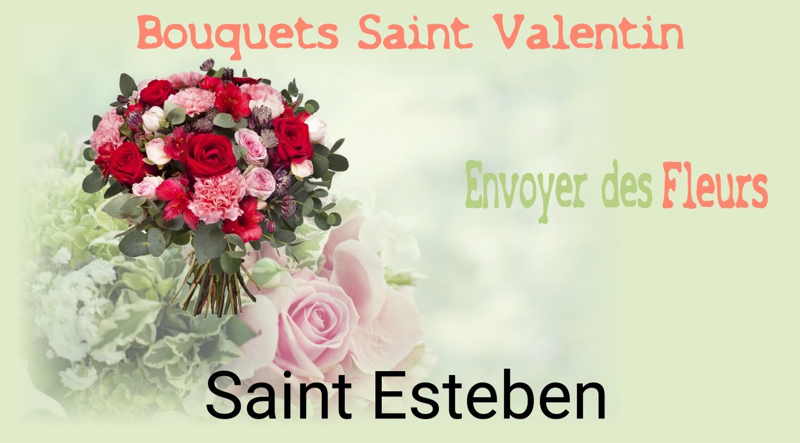 Roses de Saint-Valentin livrées à Saint-Esteben